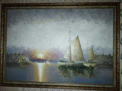 Картина "Корабль"