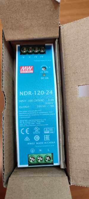Блок питания MEAN WELL NDR-120-24