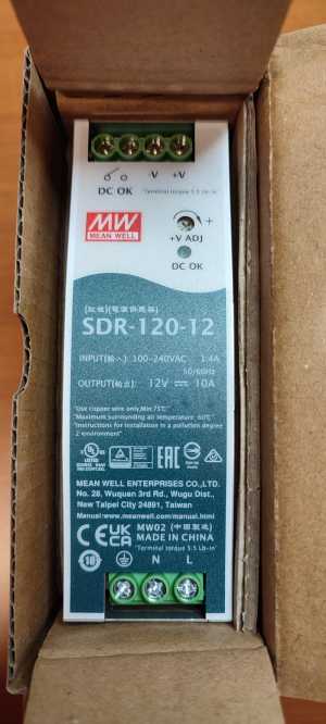 Блок питания MEAN WELL SDR-120-12