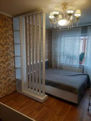Перегородка реечная для зонирования.