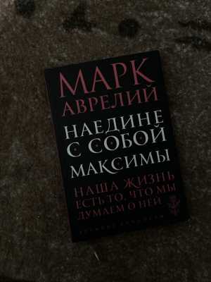 Кинга «наедине с собой. максимы.»