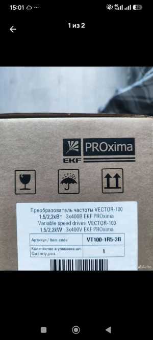 Преобразователь частоты Vector-100 1R5-3B