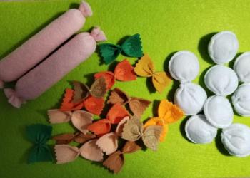 Игрушки для детей из фетра