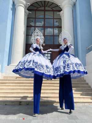 Ходулисты в Туле