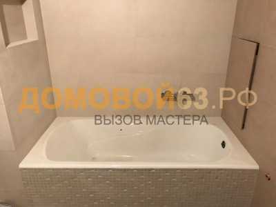 Установка ванны