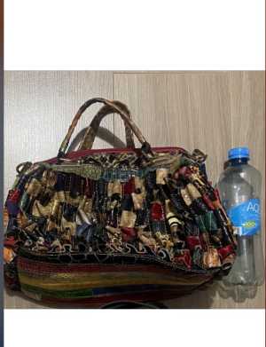 Сумка кожаная винтаж
