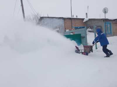 самоходный снегоуборщик