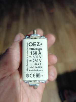 Продам предохранитель oez 160A