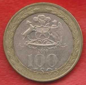 Чили 100 песо 2009 г.