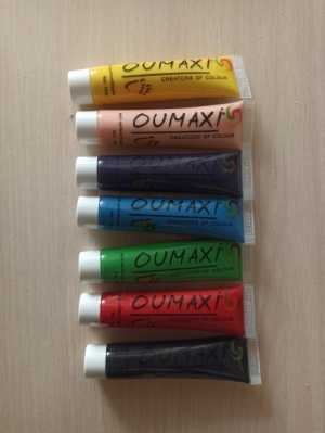 Акриловые краски "Oumaxi"