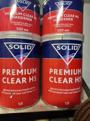 Лак SOLID PREMIUM HS