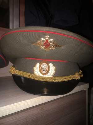 Фуражка офицерская СССР