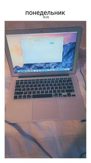 Ноутбоок MacBook Air,новое.
