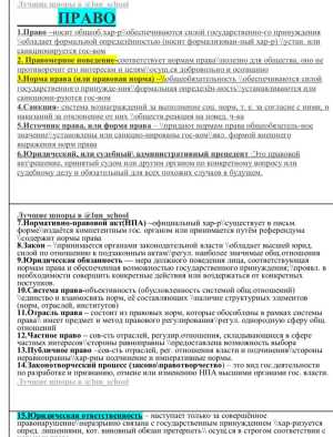 Шпоры по обществознанию 11 класс(ЕГЭ)