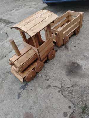 Кашпо паровоз