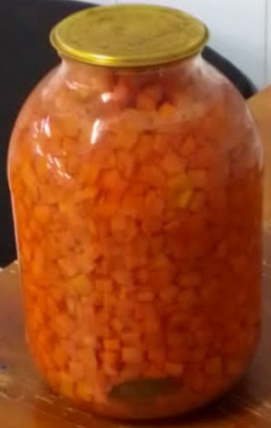 Морковь маринованная