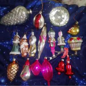 Елочные игрушки СССР