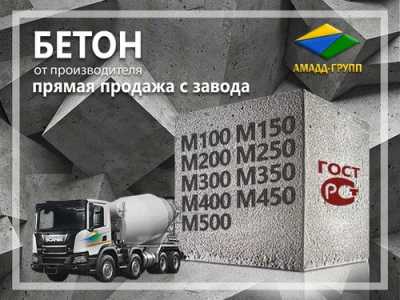 Бетон с доставкой