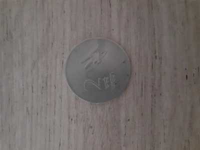 Монета 2 рупий из Индии