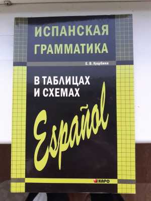 Испанская грамматика в таблицах и схемах