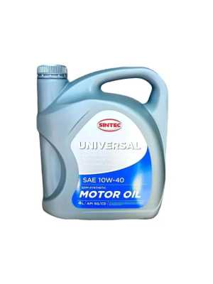 моторное масло sintec 10w40 4л