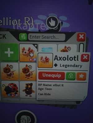 адопт ми Axolotl