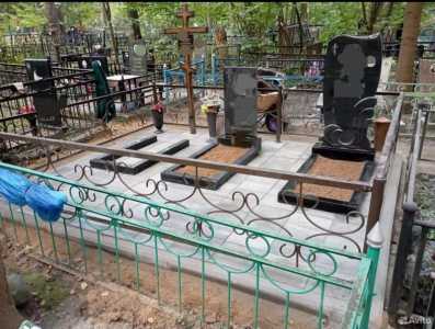 Благоустройство могил. Плитка покраска