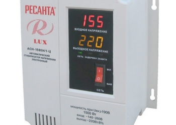 Настенный стабилизатор напряжения Ресанта LUX АСН-1500Н/1-Ц