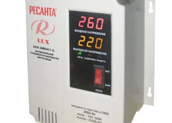 Настенный стабилизатор напряжения Ресанта LUX АСН-2000Н/1-Ц