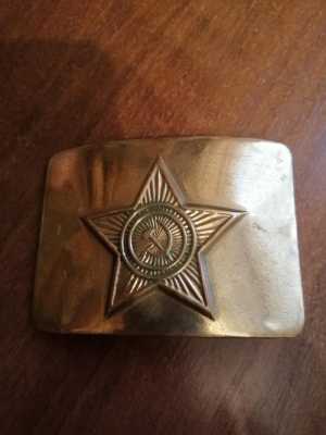 Бляха от ремня