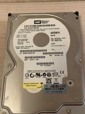 WD2500YS
