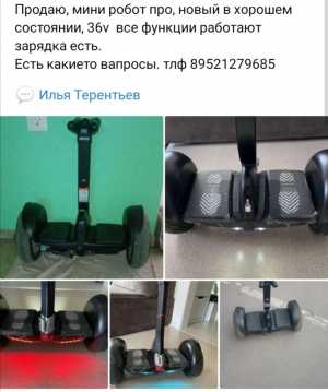 Сигвей мини про