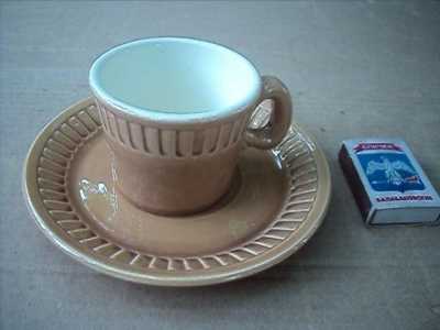 Чашки и сахарница