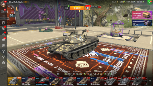 Аккаунт Tanks blitz самый жир. 27 топов! 53 према!!!