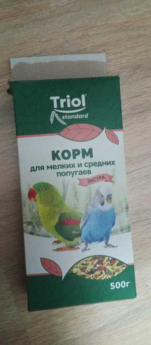корм для волнистых попугаев