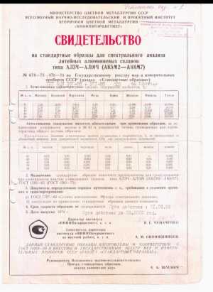 Куплю Стандартные образцы состава