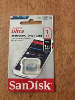 Карта памяти microsd 1 tb sandisk