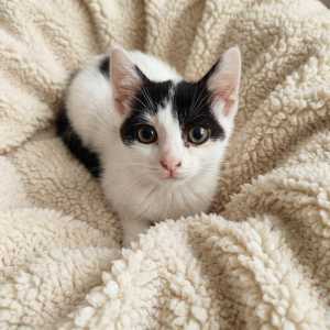 Котенок Шапочка 3 месяцев ищет дом