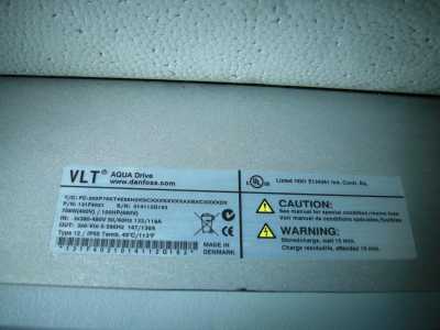 Danfoss VLT AQUADRIVE FC-202P75KT4E55H2 75kW