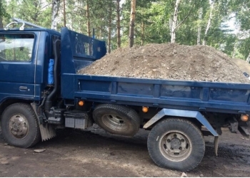 Песок серый-желтый, Пгс, Щебень, Отсев, Гравий, Земля, торф Глина