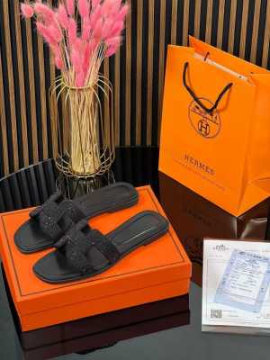 Тапочки шлепки Hermes