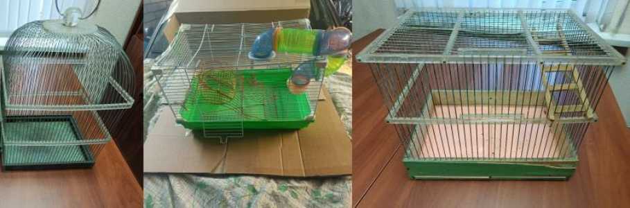 Клетки для птиц и грызунов