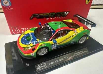 Модель Bburago 1:43 Ferrari 458 Italia GT3
