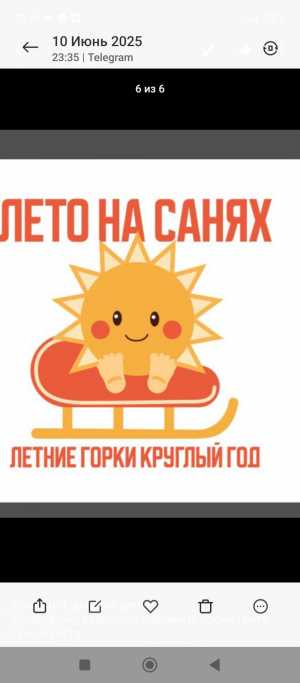 Аттракцион-санные трассы летом и круглый год.
