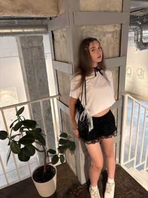 Шорты кружевные