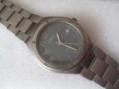 "Casio titanium " LIN-164 ,кварц.