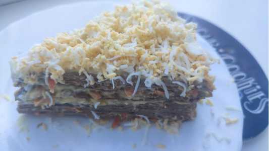 Торт печеночный из куриной печени