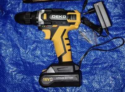 Продам шуруповерт deko dkcd 16FU-Li