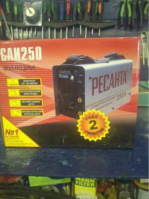 Сварочный аппарат Ресанта 250
