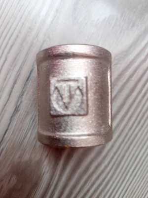 Муфта Valtec 1/2"x1/2" ВР латунь
